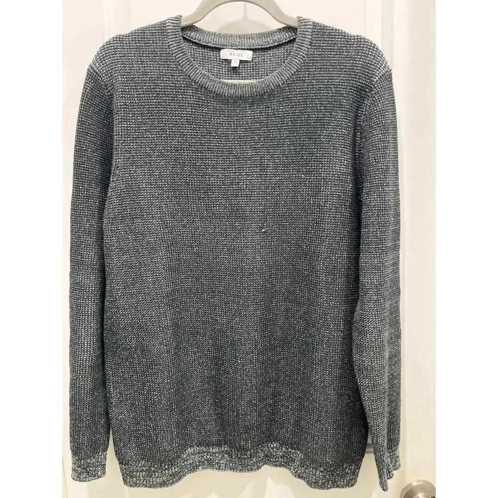 REISS Mens Humbleton Crewneck Sweater Sz M